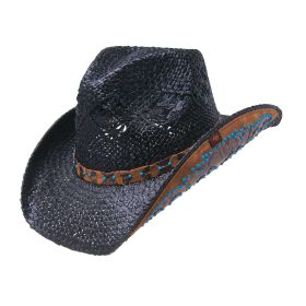Clay Straw Western Drifter Cowboy Hat