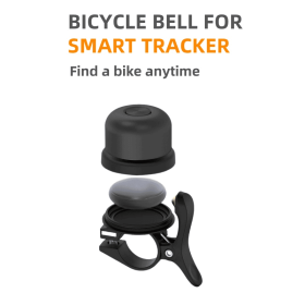 Never Lose Your Ride: 2-in-1 Tracking Bell + Global Locator Anti-Theft Tracking Bell with Global Locator - Smart Bike Accessory for City Commuter