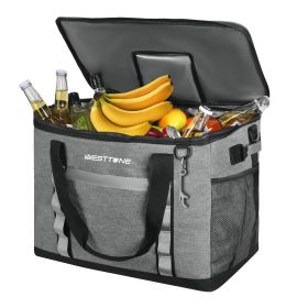 Cooler Bag, Portable For Grocery Shopping, Camping, Amazon Logistics, Walmart Banned, No Weekend Delivery (Color: BLACK)