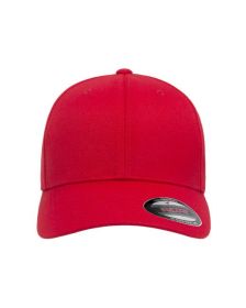 Adult Wool Blend Cap - BLACK - L/XL (Color: Red, size: S/M)