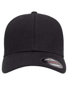 Flexfit 5001 Adult Value Cotton Twill Cap (Color: BLACK, size: S/M)