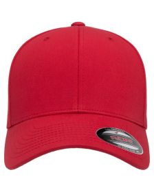Flexfit 5001 Adult Value Cotton Twill Cap (Color: Red, size: L/XL)