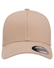 Flexfit 5001 Adult Value Cotton Twill Cap (Color: Khaki, size: S/M)