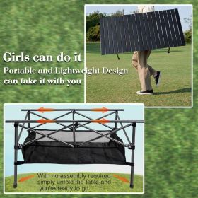 Folding Camping Table,Increase in height 24x16 inch Lightweight Fold Up Tables (Color: 24x16 inch)